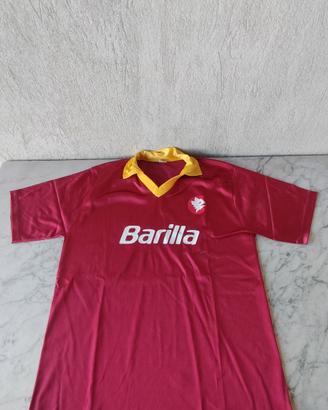 Maglietta da calcio vintage Roma.