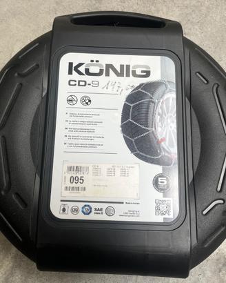 Catene da neve KONIG CD9, nuove