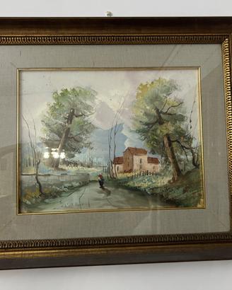 Quadro tela dipinta a mano 60x52