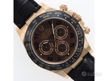 Rolex Daytona 116515LN Arabo Choco Anno 2017