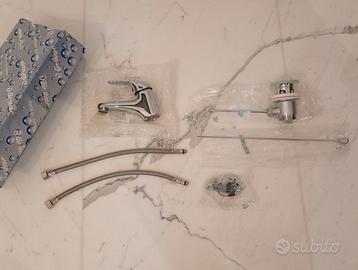 Rubinetto Miscelatore Lavabo Cromo Nuova DM  DERBY