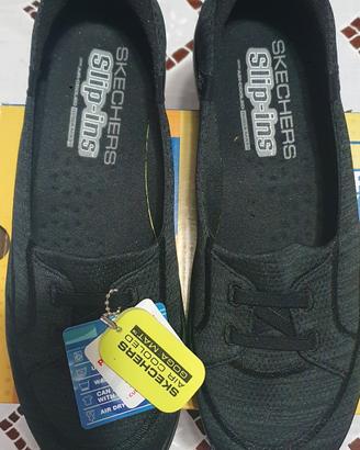 scarpe skechers nere donna