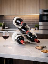legante portabottiglie da vino stampato in 3d