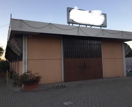 Capannone 300 mq situato in zona di passaggio