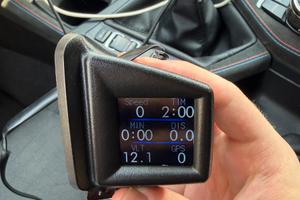 TACHIMETRO OBD2 GPS + PRESSIONE TURBO + TEMP