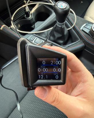 TACHIMETRO OBD2 GPS + PRESSIONE TURBO + TEMP