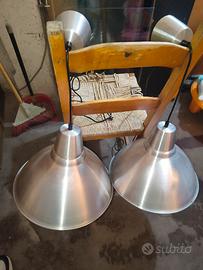 Coppia lampade a sospensione - stile industriale 