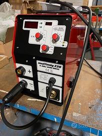 Saldatrice Inverter MIG 220 Ampere 4 rulli