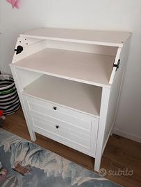 Fasciatoio cassettiera Ikea