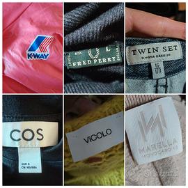 Vestiti al kilo di marche importanti 