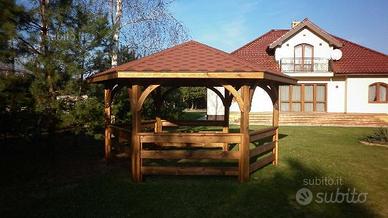 Gazebo in legno