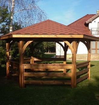 Gazebo in legno