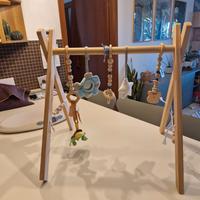 Palestrina in legno per neonati stile Montessori