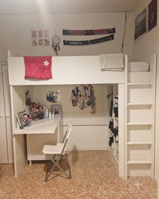 Letto soppalco IKEA smastad