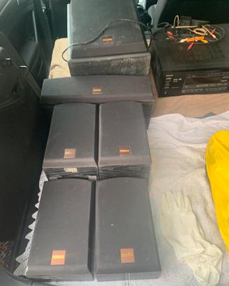 Amplificatore Onkyo Casse Yamaha