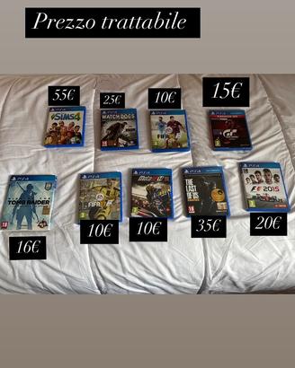 Vend dischi passo Ps5