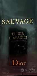 profumo SAUVAGE ELIXIR L'ABSOLU DIOR edp 100ml 