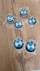 coprimozzi più emblema fronte retro BMW