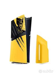 ✅PS5 Pro Cover Marvel Wolverine Battle Yellow