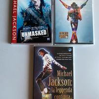 Lotto 3 DVD originali Michael Jackson