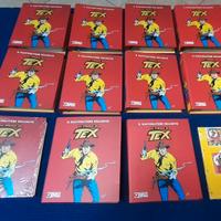 12 serie Tex a strisce anastatiche