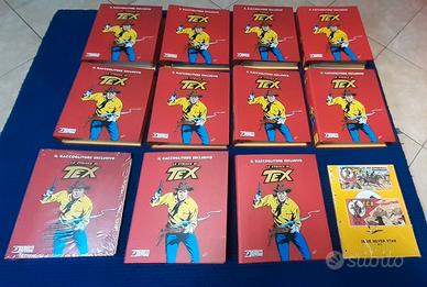 12 serie Tex a strisce anastatiche