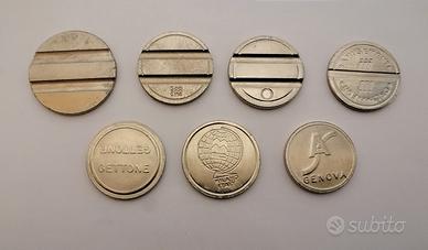 Gettoni Sale giochi / Distributori anni '90