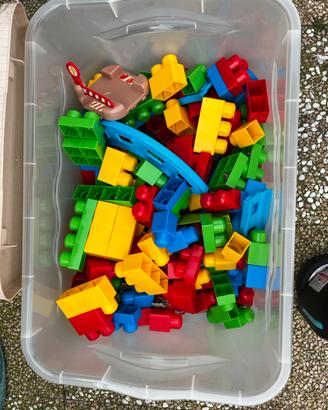 Mattoncini grandi tipo LEGO (NON Duplo) usati