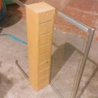 Portacoltelli in legno per pensile