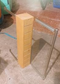 Portacoltelli in legno per pensile