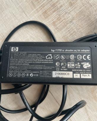 HP alimentatore AC/DC ultrasottile HP f1781a