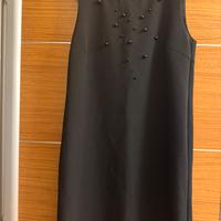 Abito scamiciato nero tg L donna Rinascimento