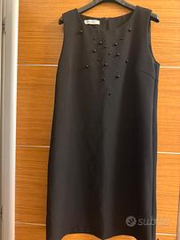 Abito scamiciato nero tg L donna Rinascimento