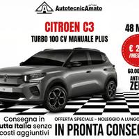 CITROEN C3 Turbo 100 CV Manuale Plus