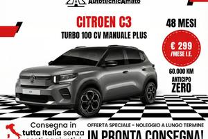 CITROEN C3 Turbo 100 CV Manuale Plus