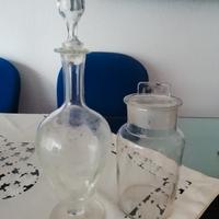 BOTTIGLIA + Barattolo Vintage 