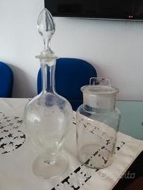 BOTTIGLIA + Barattolo Vintage 