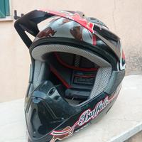 casco motocross bambino xs 52cm 