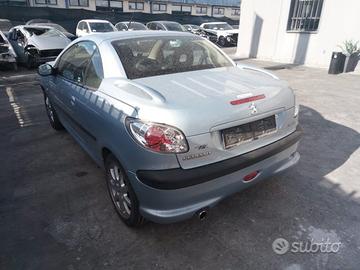 Ricambi usati peugeot 206 cc anno 2003