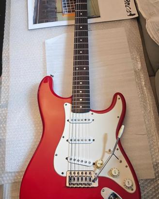 Squier Bullet Stratocaster Fiesta Red RW 2008