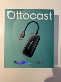 🎬 Ottocast Play 2 Video Ultra – NUOVO, mai usato