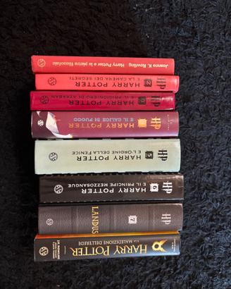 Lotto Harry Potter 8 libri in italiano