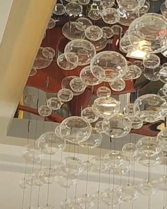 LAMPADARIO DESIGN CONTEMPORANEO 