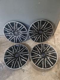 4 Copricerchi Lancia Ypsilon 15" Bicolore