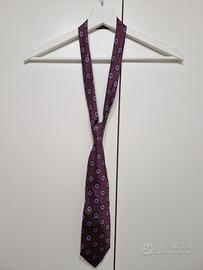cravatta uomo 100% seta made in Italy