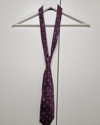 cravatta uomo 100% seta made in Italy