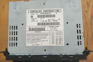 Autoradio originale Jeep Grand Cherokee III et al.