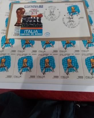 francobolli nuovi  n33 foglietti calcio e non solo