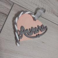 Decorazione, Cuore in legno personalizzabile