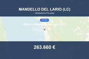 Immobile in asta di 222 m² a Mandello del Lario
